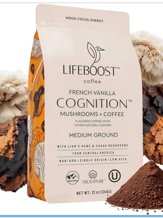 Other - Lifeboost French Vanilla Cognition Medium Ground Coffee